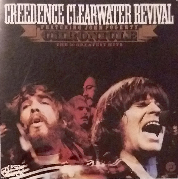 Creedence Clearwater Revival Featuring John Fogerty : Chronicle (The 20 Greatest Hits) (CD, Comp, Club, RE, CRC)