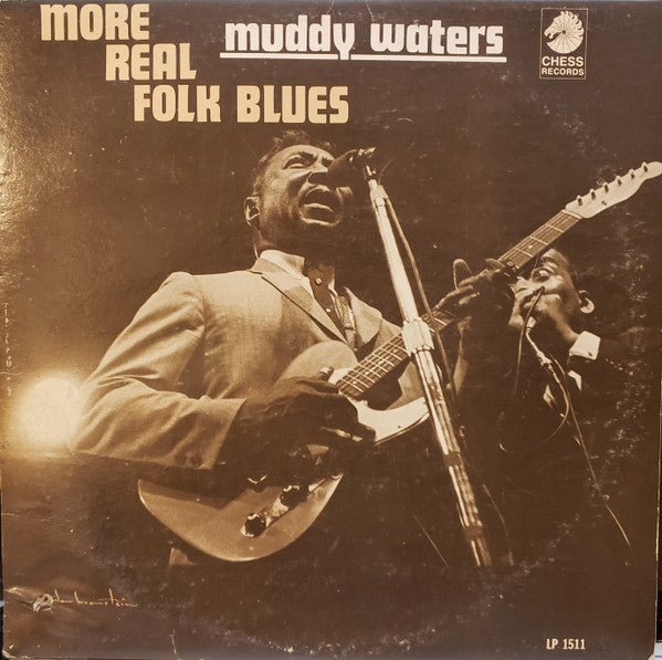 Muddy Waters : More Real Folk Blues (LP, Album, Mono)