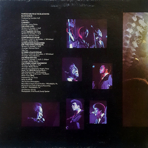 Harold Melvin & The Blue Notes* : Black & Blue (LP, Album, Ter)