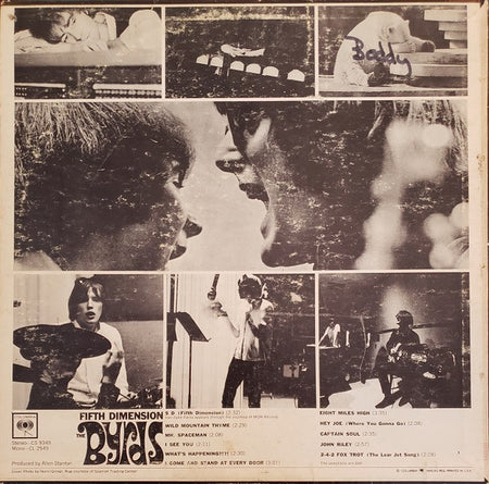 The Byrds : Fifth Dimension (LP, Album, Mono, Ter)