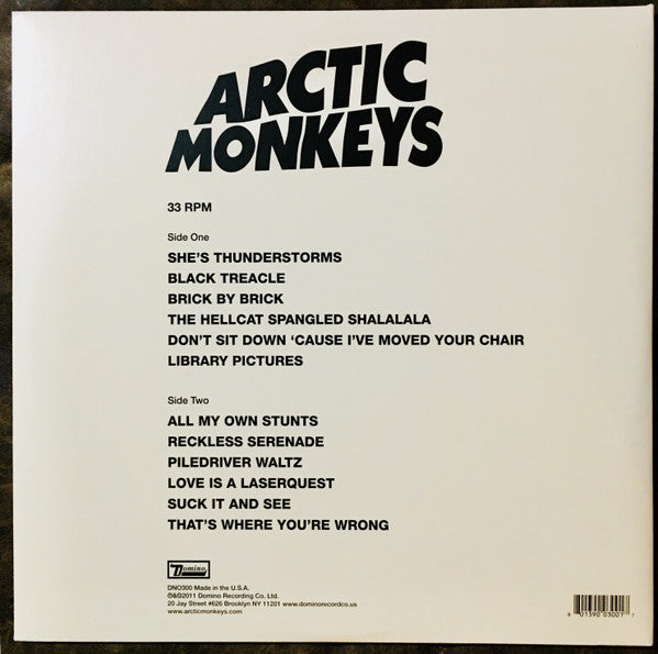 Arctic Monkeys : Suck It And See (LP, Album, RE, RP)
