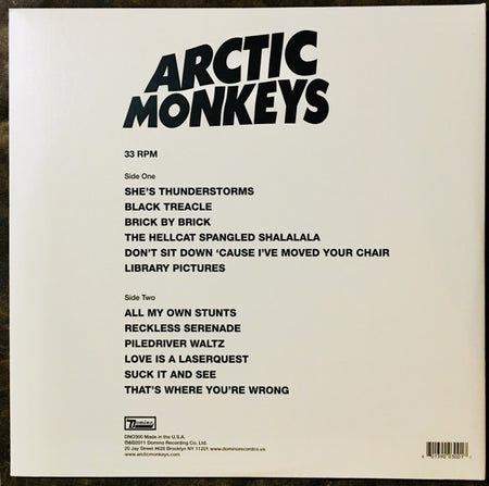 Arctic Monkeys : Suck It And See (LP, Album, RE, RP)