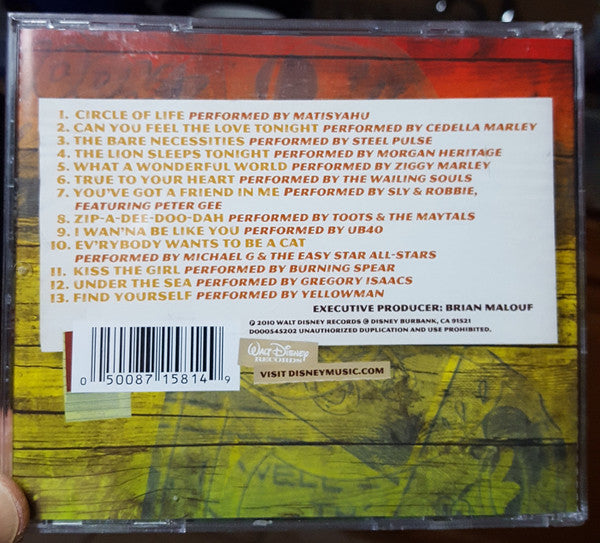 Various : The Disney Reggae Club (CD, Comp)