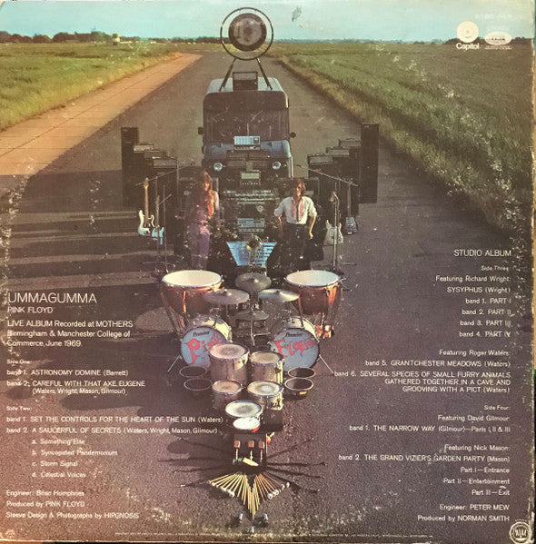 Pink Floyd : Ummagumma (2xLP, Album, RE, Jac)