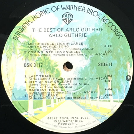Arlo Guthrie : The Best Of Arlo Guthrie (LP, Comp, Jac)