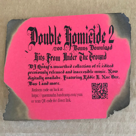DJ Quest (2) / Go Like This : Double Homicide 2 12 Inch Split (LP, Ltd, Num + Flexi, 7", Single)