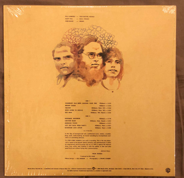 ZZ Top : First Album (LP, Album, RE, Cap)