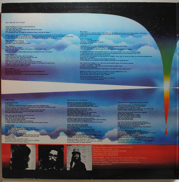 Genesis : Foxtrot (LP, Album, Gat)