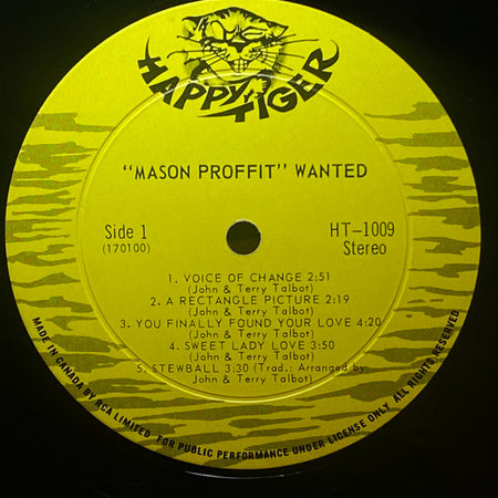 Mason Proffit : Wanted (LP, Album, Uni)