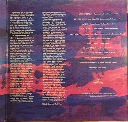 The Allman Brothers Band : The Road Goes On Forever (2xLP, Comp, Ter)