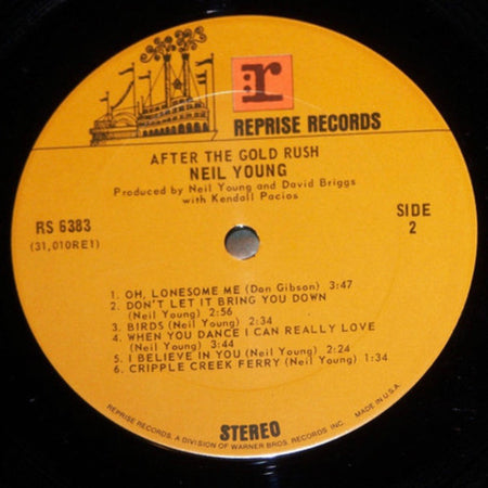 Neil Young : After The Gold Rush (LP, Album, Re-)