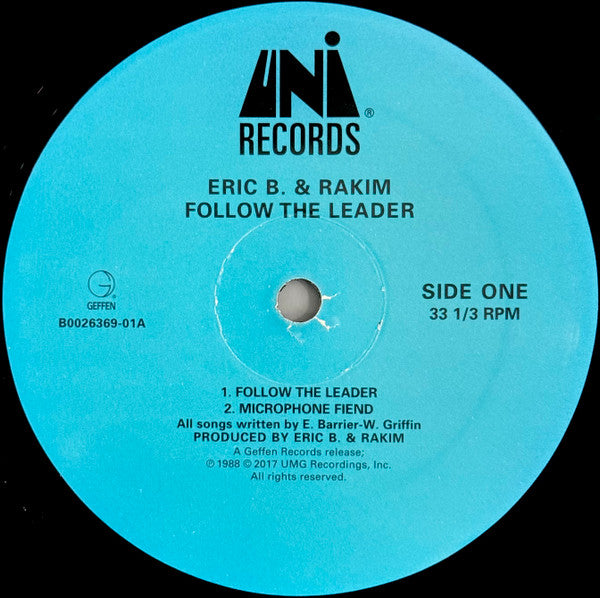 Eric B. & Rakim : Follow The Leader (2xLP, Album, RE)