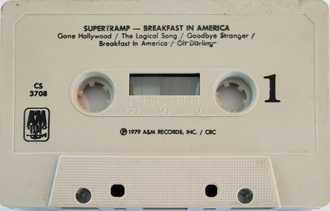 Supertramp : Breakfast In America (Cass, Album, Club, RE, Col)