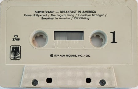 Supertramp : Breakfast In America (Cass, Album, Club, RE, Col)