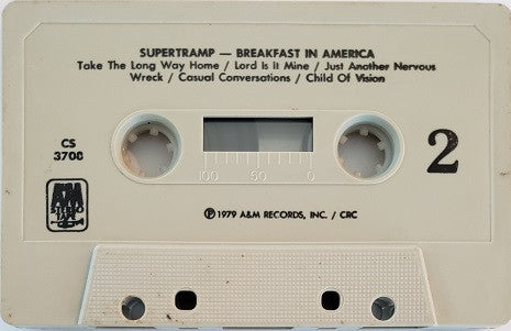 Supertramp : Breakfast In America (Cass, Album, Club, RE, Col)