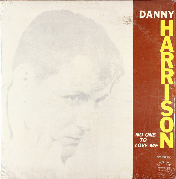 Danny Harrison (5) : No One To Love Me (LP)