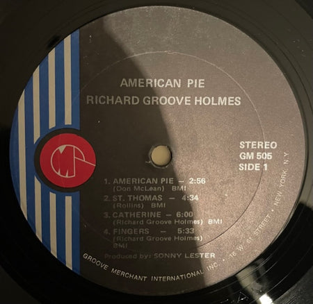 Groove Holmes* : American Pie (LP, Album)