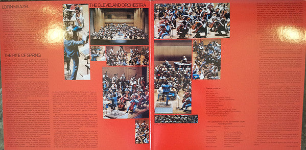 Stravinsky* / Lorin Maazel / The Cleveland Orchestra : The Rite Of Spring (LP, Album)
