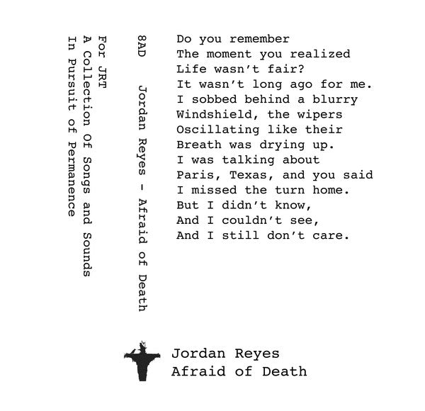 Jordan Reyes (2) : Afraid of Death (Cass, EP)