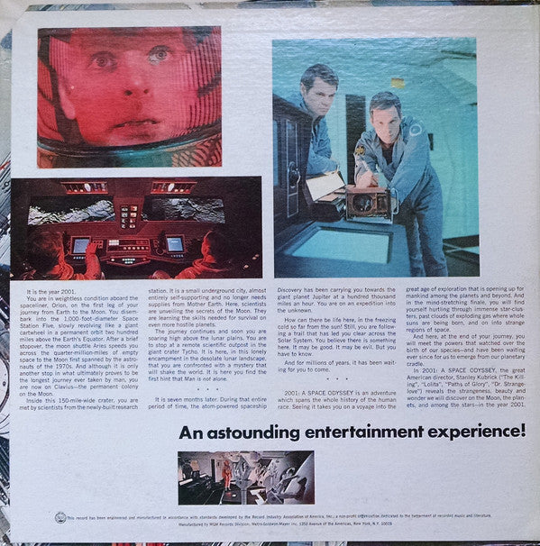 Various : 2001: A Space Odyssey (Music From The Motion Picture Sound Track) (LP, Comp, RE, Gat)