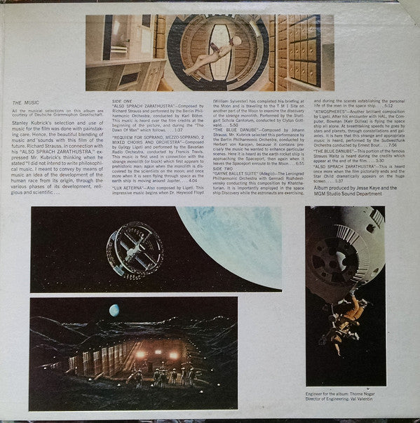 Various : 2001: A Space Odyssey (Music From The Motion Picture Sound Track) (LP, Comp, RE, Gat)