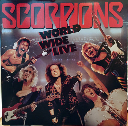 Scorpions : World Wide Live (2xLP, Album, Club, CRC)
