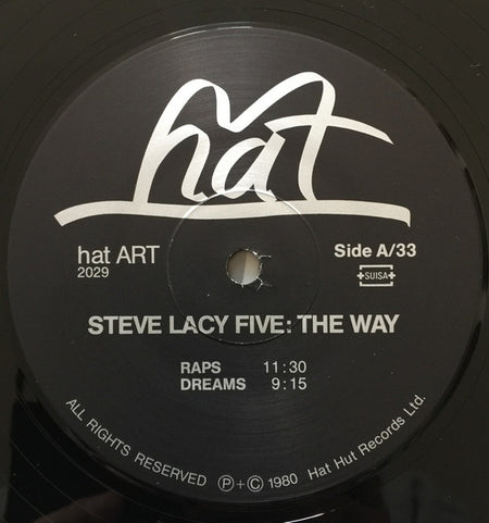 Steve Lacy Five : The Way (Box + 2xLP, Album, RE)