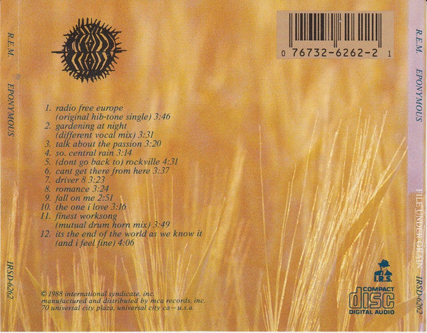 R.E.M. : Eponymous (CD, Comp, JVC)