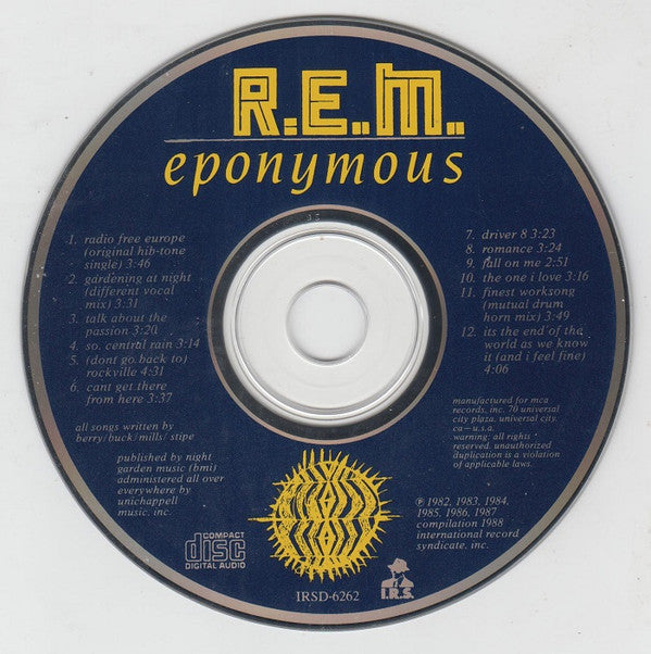 R.E.M. : Eponymous (CD, Comp, JVC)