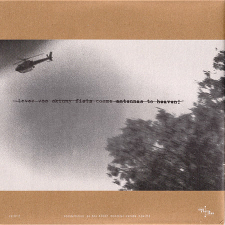 Godspeed You Black Emperor! : Lift Your Skinny Fists Like Antennas To Heaven (2xLP, Album, RE, 180)