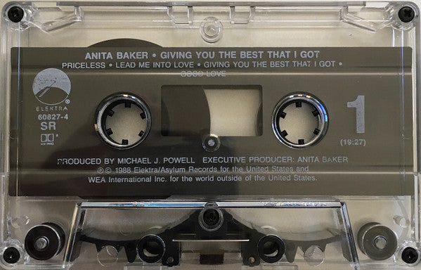 Anita Baker : Giving You The Best That I Got (Cass, Album, SR )