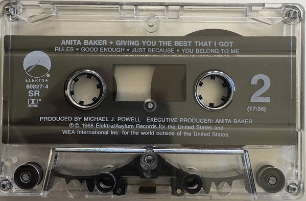 Anita Baker : Giving You The Best That I Got (Cass, Album, SR )