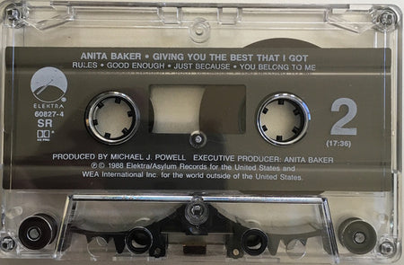 Anita Baker : Giving You The Best That I Got (Cass, Album, SR )
