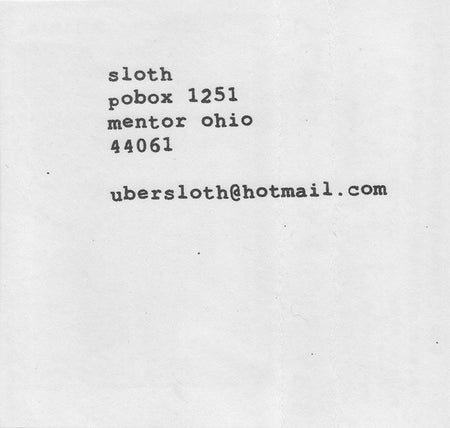 Sloth (6) : La Policia (Cass, Ltd, Num, C30)