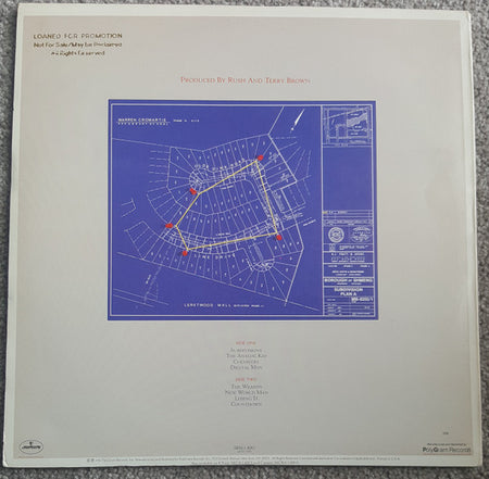 Rush : Signals (LP, Album, 26,)