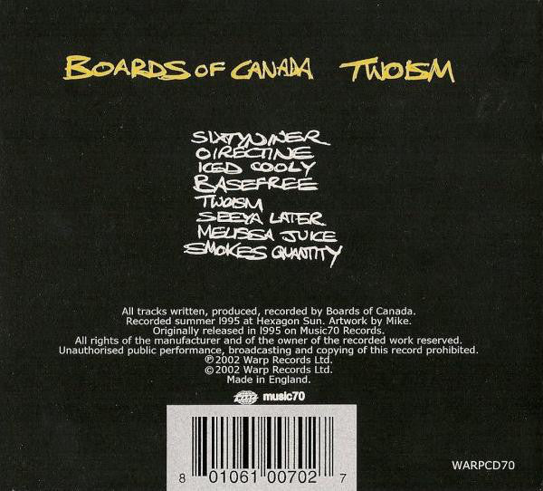Boards Of Canada : Twoism (CD, Album, RE)