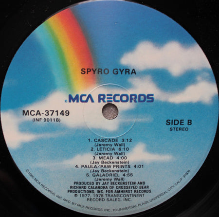 Spyro Gyra : Spyro Gyra (LP, Album, RE, Glo)