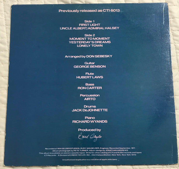 Freddie Hubbard : First Light (LP, Album, RE)