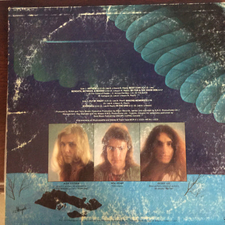 Rush : Fly By Night (LP, Album, RE, Ter)