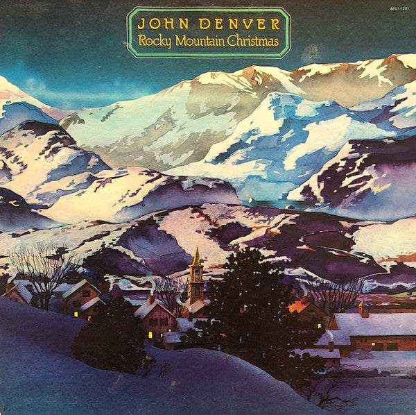 John Denver : Rocky Mountain Christmas (LP, Album, RE, Ind)