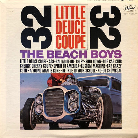 The Beach Boys : Little Deuce Coupe (LP, Album, Mono, Scr)