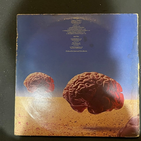 Rush : Hemispheres (LP, Album, RE)