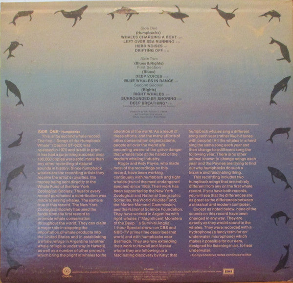 No Artist : Deep Voices - The Second Whale Record (LP, RE)