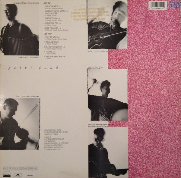 Oyster Band* : Ride (LP, Album, Promo)