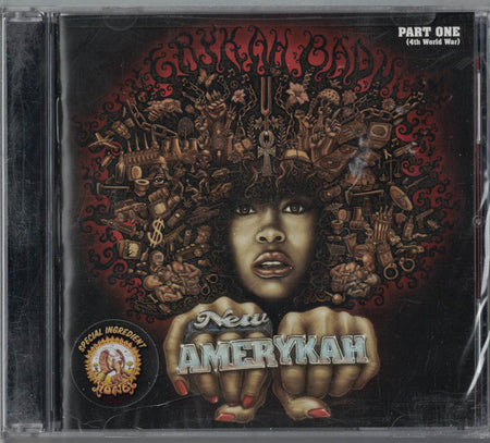 Erykah Badu : New Amerykah: Part One (4th World War) (CD, Album, Enh)