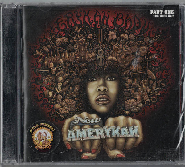 Erykah Badu : New Amerykah: Part One (4th World War) (CD, Album, Enh)