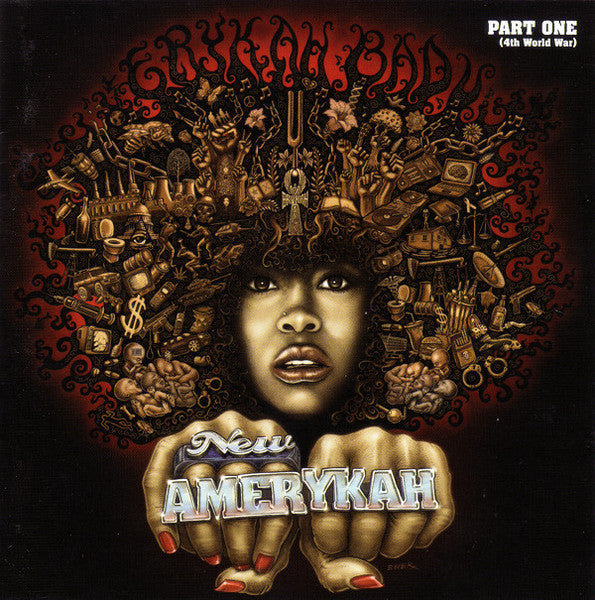 Erykah Badu : New Amerykah: Part One (4th World War) (CD, Album, Enh)