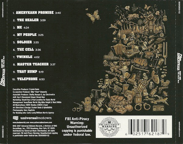 Erykah Badu : New Amerykah: Part One (4th World War) (CD, Album, Enh)