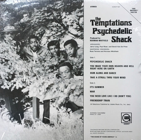 The Temptations : Psychedelic Shack (LP, Album, Ltd, RE, RP, 180)