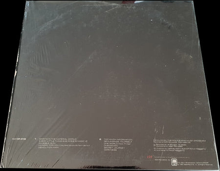 The Police : Ghost In The Machine (LP, Album, Ter)
